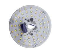Pannello di Sostituzione della Luce del Soffitto a LED, Efficienza Energetica da 15 W 4 Pollici a 3 -COLOR 3 -colorato Ventilatore a Soffitto Dim Ded Modernizzazione della Luce per (230V)