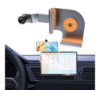 Pannello di supporto del telefono dell'automobile, Supporto del telefono per il cruscotto dell'automobile, Pannello del telefono regolabile girevole a 360 °, culle pieghevoli del cruscotto Stand