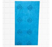 Pannello di supporto impermeabile per piastrelle, 6 mm, 10 mm e 12 mm, 1200 x 600 mm, leggero, resistente al calore, per docce, bagni e bagni, uso interno, facile da tagliare (6 mm, 1 pezzo)