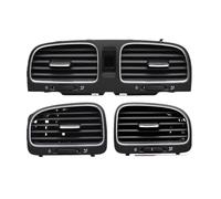 Pannello di ventilazione centrale per presa d'aria, pannello frontale OEM, nero, per prese d'aria del condizionatore d'aria, adatto per VW Golf 6 MK6 5K0819728 5K0819703 5K0819704 (5K0819728N)