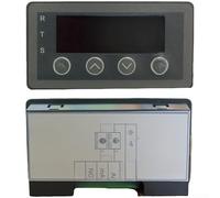 Pannello digitale 0-10V 4-20mA ingresso analogico, punto decimale regolabile 0,56 pollici display a LED con RS485 Modbus-RTU, lettore di segnale industriale per misurazione di test industriali