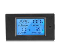 Pannello digitale LCD 100 A 80-260 V Voltmetro Amperometro Multimetro Tester Misuratore di Tensione in kWh e W