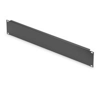 Digitus Piastra cieca 19" DN-19 BPN-02-SW 2U per armadi rack rete/server Nero