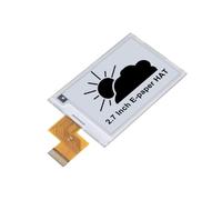 Pannello display E-Ink Raw da 2,7 pollici, risoluzione 264 x 176, consumo energetico ultra basso, interfaccia SPI, no backlight, Fits Raspberry Pi, Jetson Nano, STM32, and More for Shelf Labels, Price