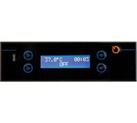 Pannello Display LCD Base Ceza FPNCZ107P0AOT 5 Tasti Connessione Bifilare