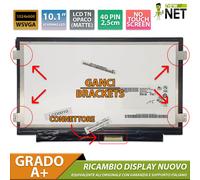 Pannello Display LCD da 10,1 pollici per TOSHIBA SATELLITE NB200 40 pin WSVGA