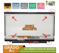 Pannello Display LCD da 11,6 pollici per HP COMPAQ 215 G1 J2L98UT 40 pin HD