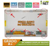 Pannello Display LCD da 14,1 pollici per Asus A8TC 30 pin WXGA