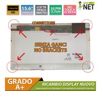 Pannello Display LCD da 15,6 pollici per HP Pavilion dv6-1016EL 30 pin HD