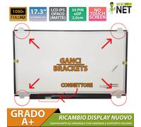 Pannello Display LCD da 17,3 pollici per HP 1ZB10EA 30 pin Full HD