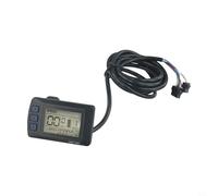 Pannello display LCD S900 per scooter elettrico, con protocollo UART, misuratore di velocità ODO per batteria, schermo nero con retroilluminazione per ciclismo, 36 V 48 V