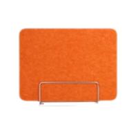 Pannello divisorio acustico da scrivania, divisorio per la privacy dell'ufficio, per casa e lavoro, design elegante con bordi lisci, efficace assorbimento acustico e gestione dello spazio