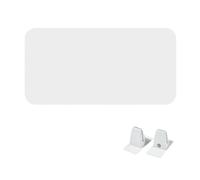 Pannello divisorio acustico da scrivania, separatore indipendente per la privacy, per ufficio e casa, design a morsetto, perfetto per scuola e lavoro a distanza, migliora la concentrazione e il