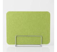 Pannello divisorio acustico da ufficio, divisore fonoassorbente, per casa, ufficio, biblioteche e aule, riduce il rumore e le distrazioni visive, verde, 50 x 30 cm