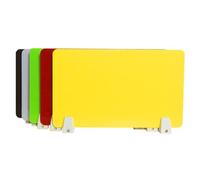 Pannello divisorio da scrivania acustico, riduzione del rumore e isolamento visivo partizione per ufficio per una maggiore messa a fuoco (dimensioni: 60 x 40 cm, colore: nero)