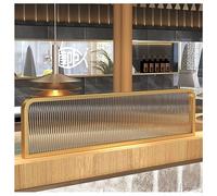 Pannello divisorio da scrivania per ufficio, ristorante e reception, dimensioni: 1,5 m x 60 cm, migliora la privacy dello spazio di lavoro