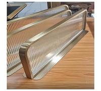 Pannello divisorio da scrivania semitrasparente per ufficio, per scrivania, ristorante, hotel, dimensioni 0,8 m x 60 cm, migliora la privacy e l'estetica dello spazio di lavoro