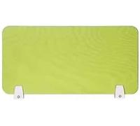 Pannello Divisorio per La Privacy Adatto A Uffici, Aule, Biblioteche Il Design Autoportante Facile da Pulire Non Richiede Perforazione O Installazione, Green, 30X100CM