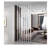 Pannello divisorio regolabile per soggiorno, ufficio o studio, divisorio dal pavimento al soffitto (altezza 180-240 cm) con base stabile design moderno