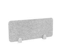 Pannello divisorio Verticale insonorizzato con Feltro fonoassorbente, Che Riduce Il Rumore e Il Disturbo visivo, Adatto per uffici Domestici e aule Scolastiche (Grigio Argento, 40~60 cm (SPE