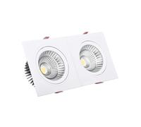 Pannello Downlight LED 20W Rettangolare Madison Foro 205x90mm