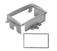 Pannello DVD con fascia radio stereo 2Din, design elegante argento per i20 2008+