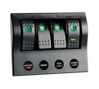 Pannello Elettrico PCP Compact 4 Interruttori LED - IP66
