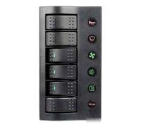 Pannello elettrico PCP Compact 6 interruttori - 1 PZ Osculati - 14.860.06
