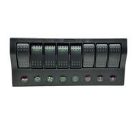 Pannello elettrico PCP Compact 8 interruttori - 1 PZ Osculati - 14.860.08