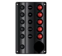 Pannello elettrico Wave 5+presa accendino - 1 PZ Osculati - 14.104.06 - 1410406