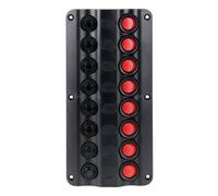 Pannello elettrico Wave 8 interruttori - 1 PZ Osculati - 14.104.03 - 1410403