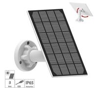 Pannello Energia Solare 3,3W con Porta Micro USB per Telecamere di Sorveglianza