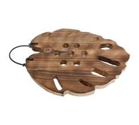 Pannello espositivo di felci arboree: legno resistente alle intemperie con