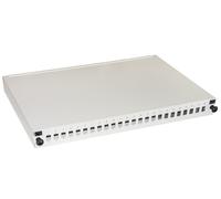 PANNELLO FIBRA OTTICA 19" CON 24 PORTE SC SIMPLEX O LC DUPLEX PROFONDITA' 250 MM