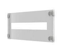 Pannello finestrato Gewiss QDX con guida Din 24 moduli 600x200 mm GWD3302