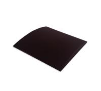 Pannello Fonoassorbente Curve 5cm Verniciato Marrone mogano - 50x50cm - Pacco da 4(1m²)