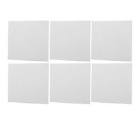 Pannello Fonoassorbente da 6 Pezzi, Pannelli Silenziatori Ignifughi Insonorizzati in Fibra di Poliestere Acustico per la Riduzione del Rumore e il Controllo Dell'eco (Bianco)