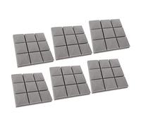 Pannello Fonoassorbente Ignifugo 6 Pezzi per Isolamento Acustico | Gomma Cotone, Design Creativo, per Home Theater e Concerti, Riduce Eco e Rumori Assorbimento Sonoro