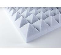 Pannello Fonoassorbente Melammina Basotect Piramidale 50mm