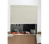 Pannello for finestra di servizio for cucina e sala da pranzo, porta passante portatile a nido d'ape retrattile con telaio in alluminio for hotel/banconi(W80xH40cm)