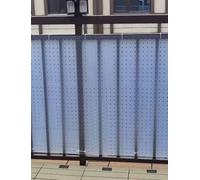 Pannello for schermo for balcone, rotolo di copertura for recinzione perforata, schermo for ringhiera for terrazza(60x110cm/24x43in)