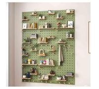 Pannello forato da parete in legno di alta qualità, spessore 12 mm, versatile, per casa, ufficio e configurazione di gioco (beige, 60 x 120 cm), massimizza spazio e stile