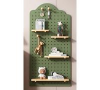 Pannello Forato Porta Attrezzi da Parete con Pannelli,Portaoggetti Portautensili per Cucina,Studio,Scaffalature E Ripiani di Immagazzinaggio,Mensole da Muro,Organizzatore Soggiorno B,W60×H120cm