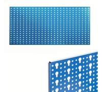 Pannello portautensili con ganci cm. 100x50 - blu -
