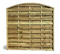 Pannello frangivento ad arco in pino impregnato 180xH180 cm