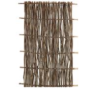 Pannello Frangivista da Giardino 90x180 cm in Nocciolo Naturale