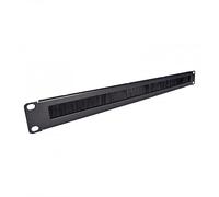 Pannello frontale 19'' 1U, 1 foro con lamiera. - Accessorio per quadro elettrico