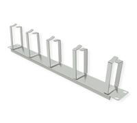 Pannello frontale da 19", linea orizzontale o verticale, tipo G, RAL 7035 grigio chiaro