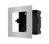 Pannello frontale e scatola incassata Hikvision DS-KD-ACF1/S acciaio inox