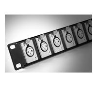 PANNELLO FRONTALE PATCH BOX XLR USB BNC 12 PORTE NON CLASSIFICATA 1 U